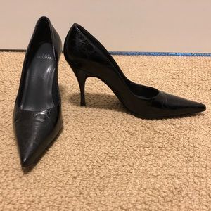 Stuart Weitzman Faux Croc Stilettos